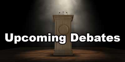 Upcoming Debates Banner